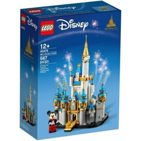 LEGO Other - Lego Mini Disney Castle 40478 Walt Disney World 50th Anniversary Exclusive NIB!!